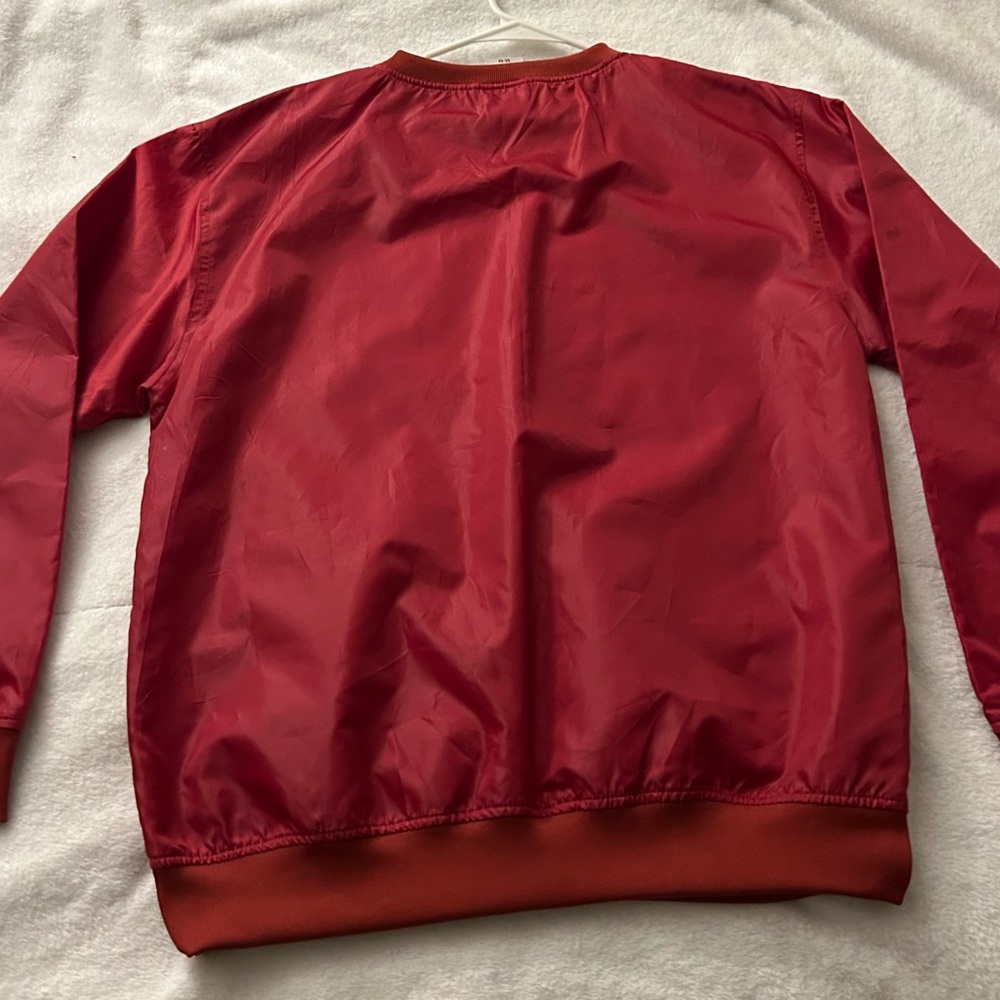 Men's Red Windbreaker Jacket